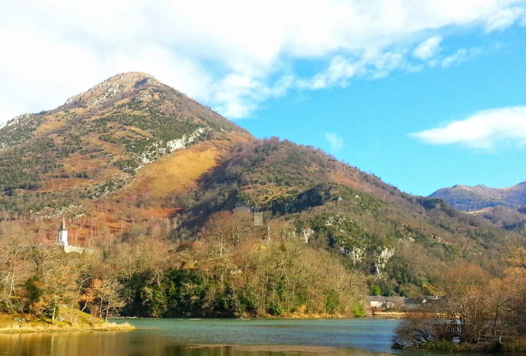 Lac Castet dans le Béarn